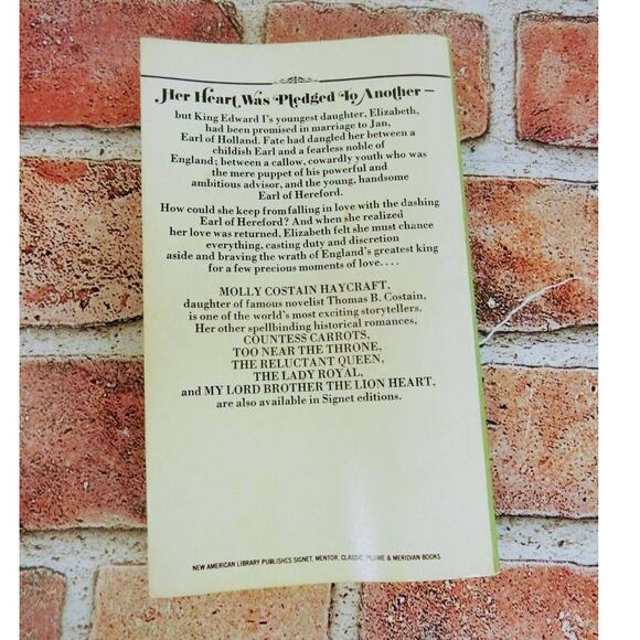 The King's Daughter‎ By Molly Costain Haycraft 1975 1st Ed PB Historical Romance - Picture 2 of 10